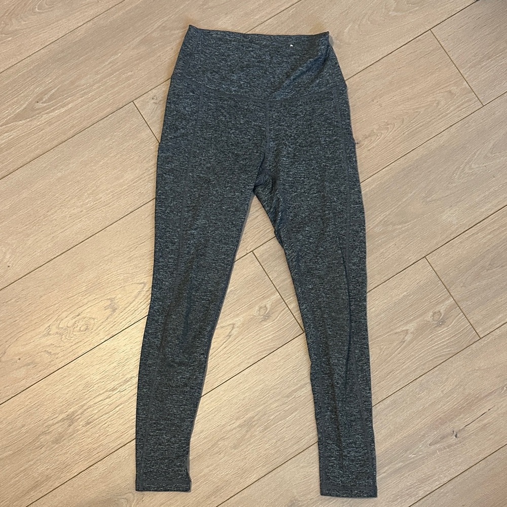 Aerie Gray Heathered Leggings